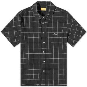 DIME Black Check Short Sleeve Shirt